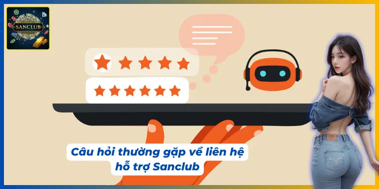 Những câu hỏi thường gặp khi liên hệ hỗ trợ Sanclub